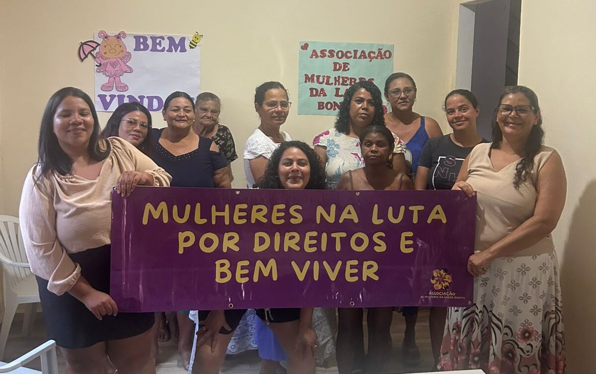 Mulheres da Lagoa Bonita se reúnem para planejar projetos e fortalecer a organização comunitária